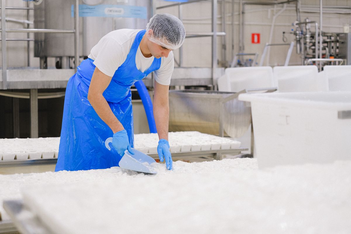 Lebensmittelhygiene und Reinigung in der Produktion